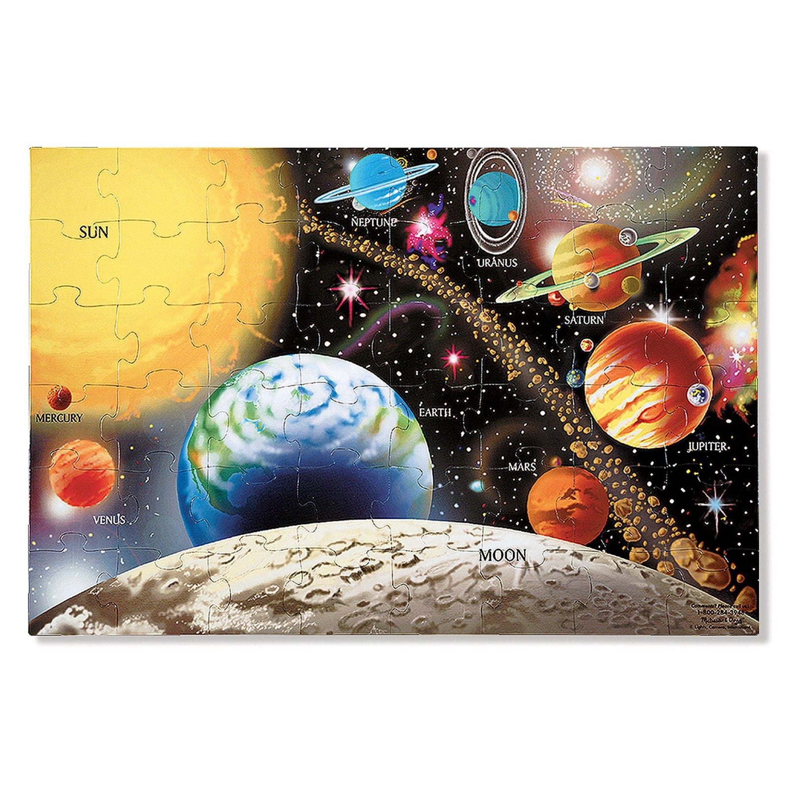Melissa & Doug Solar System Floor Puzzle (48 pcs, 2 x 3 feet)