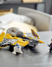 LEGO Star Wars Anakin’s Jedi Interceptor 75281 Building Toy for Kids, Anakin Skywalker Set to Role-Play Star Wars: Revenge of The Sith and Star Wars: The Clone Wars Action (248 Pieces)
