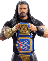 WWE Roman Reigns Elite Collection Series 88 Action Figure 6 in Posable Collectible Gift Fans Ages 8 Years Old and Up
