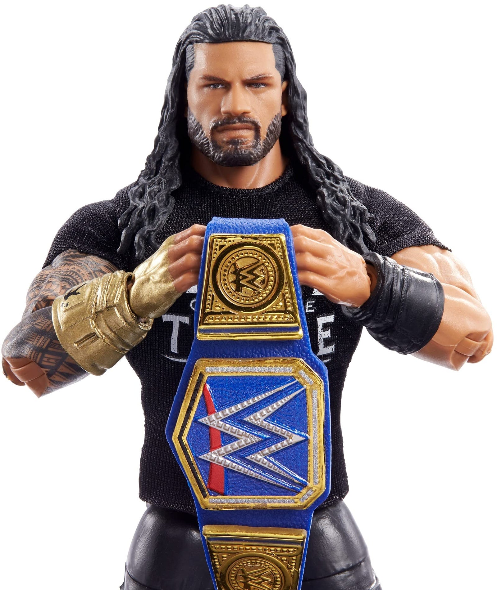 WWE Roman Reigns Elite Collection Series 88 Action Figure 6 in Posable Collectible Gift Fans Ages 8 Years Old and Up