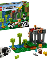 LEGO Minecraft The Panda Nursery 21158 Construction Toy for Kids, Great Gift for Fans of Minecraft and Pandas (204 Pieces)
