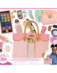 Disney Princess Style Collection Deluxe Tote Bag & Essentials [Amazon Exclusive]
