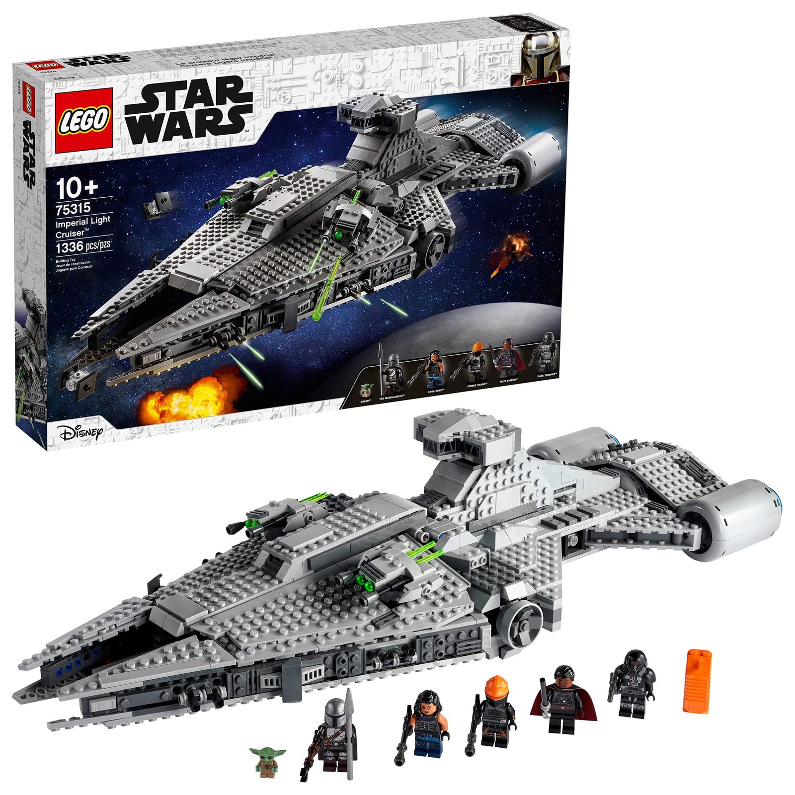 LEGO Star Wars Imperial Light Cruiser 75315 Awesome Toy Building Kit for Kids, Featuring 5 Minifigures; New 2021 (1,336 Pieces)