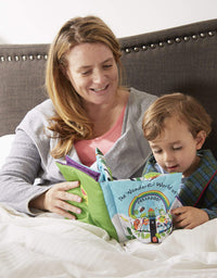 Melissa & Doug Soft Activity Baby Book - The Wonderful World of Peekaboo!
