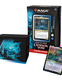 Magic: The Gathering Innistrad: Crimson Vow Commander Deck – Spirit Squadron (White-Blue)
