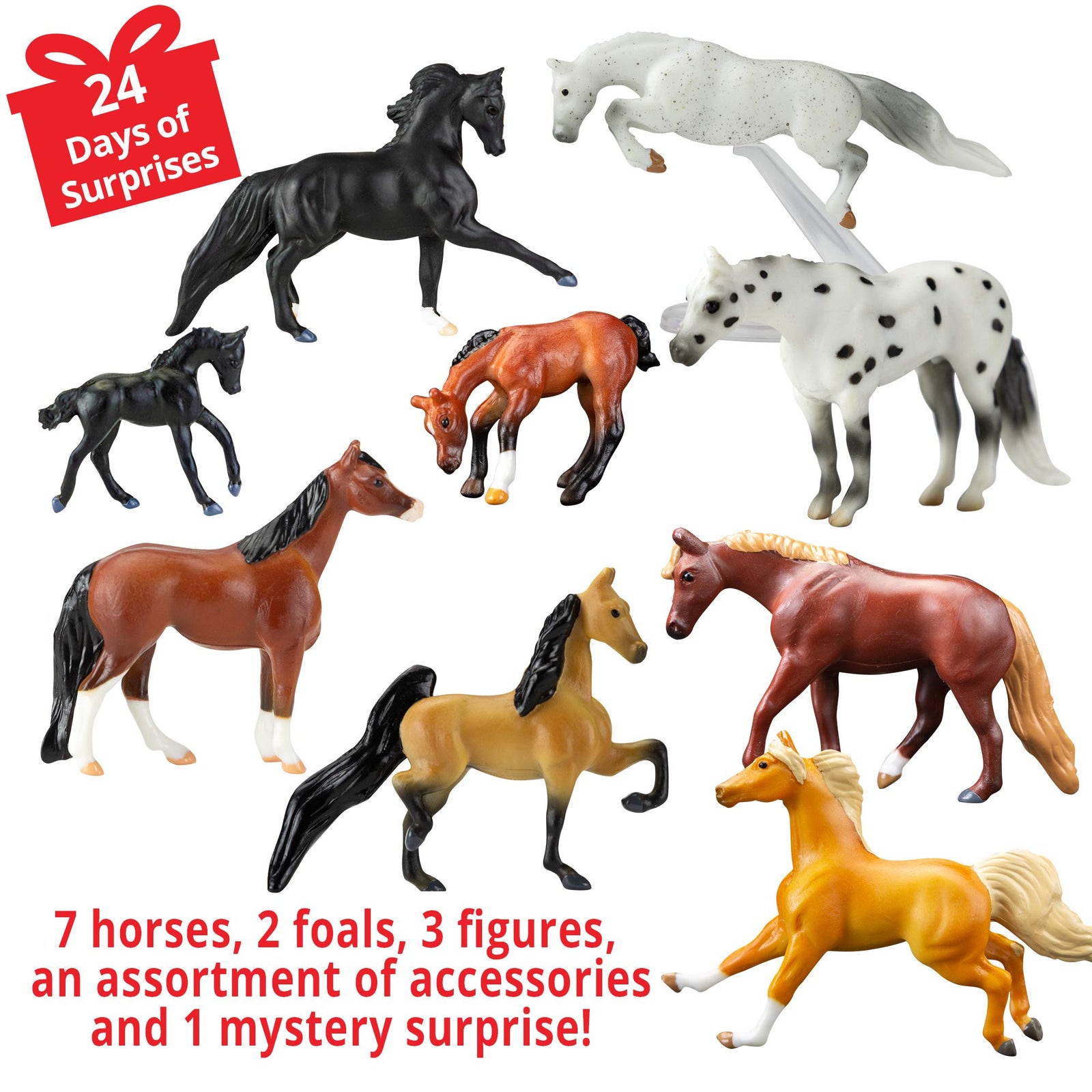 Breyer Horses 2021 Holiday Collection | Traditional Series Holiday Horse - Arctic Grandeur | Model #700124