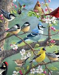 Buffalo Games - Hautman Brothers - Birds in an Orchard - 1000 Piece Jigsaw Puzzle
