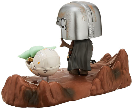 Funko Pop! Moment Star Wars: The Mandalorian - Mandalorian and The Child Vinyl Bobblehead
