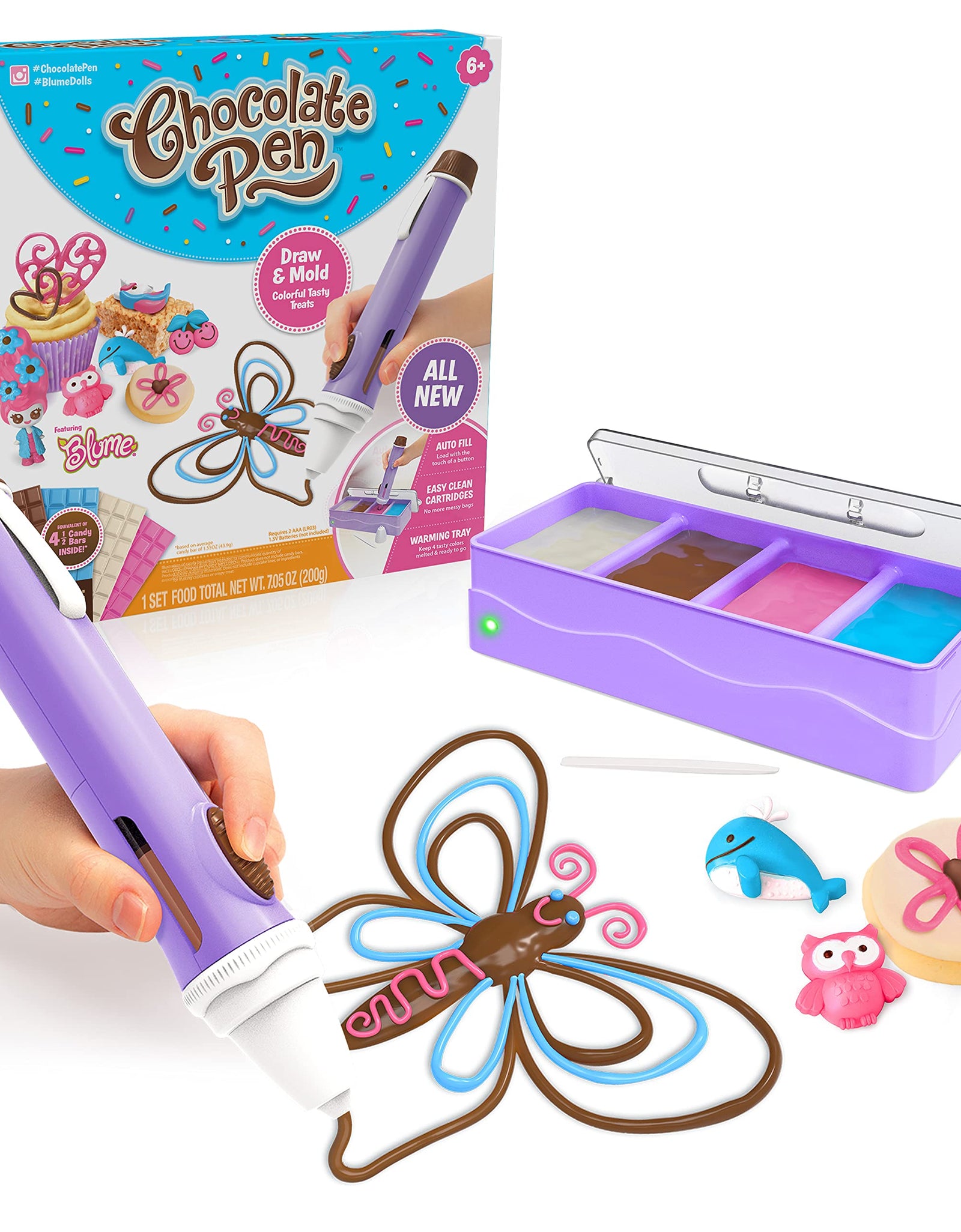 Real Cooking Chocolate Pen — Draw in Chocolate and DIY Your Own Baking Creations!