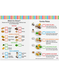 Melissa & Doug Food Fun Combine & Dine Dinners - Blue
