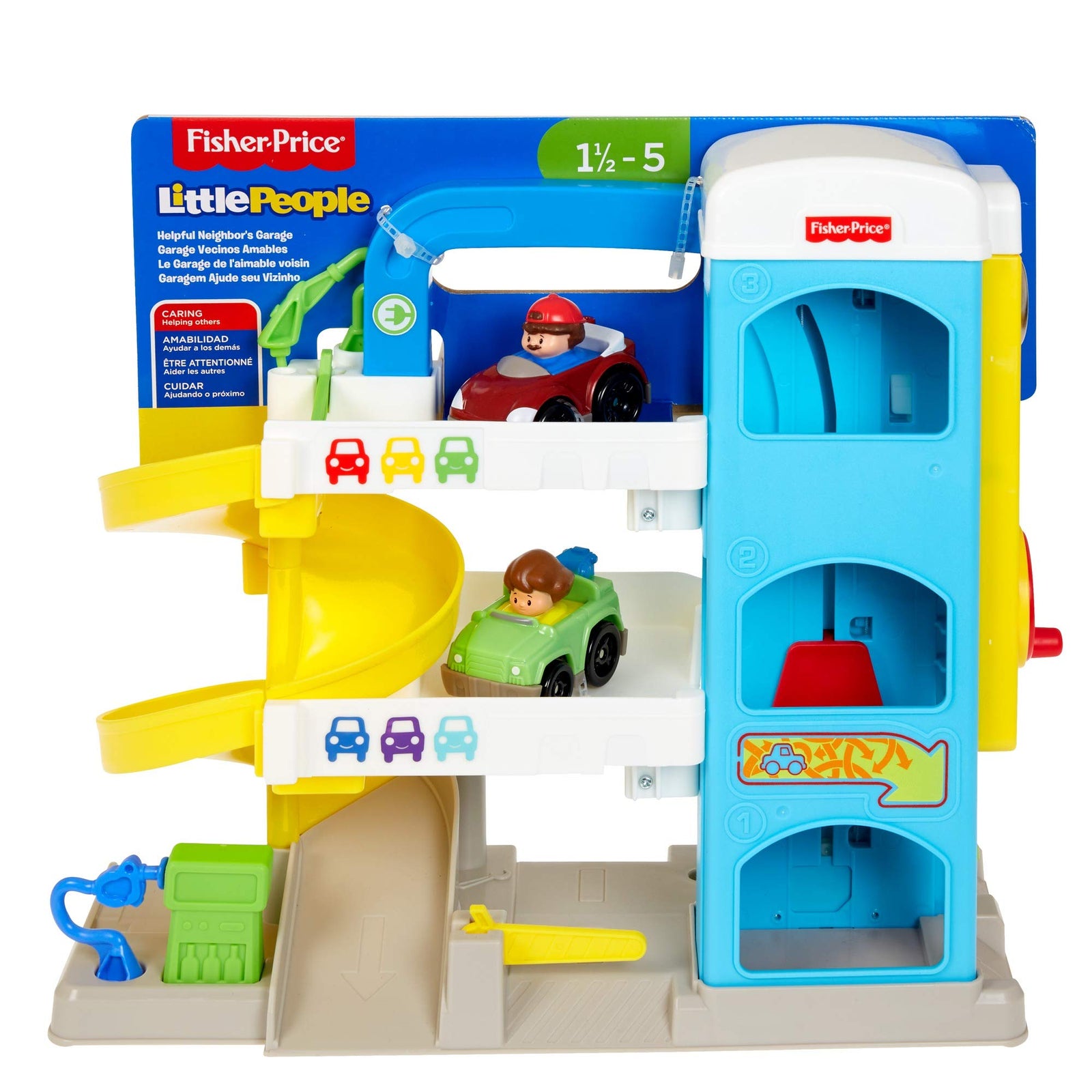 Fisher-Price Little People the Helpful Neighbor's Garage