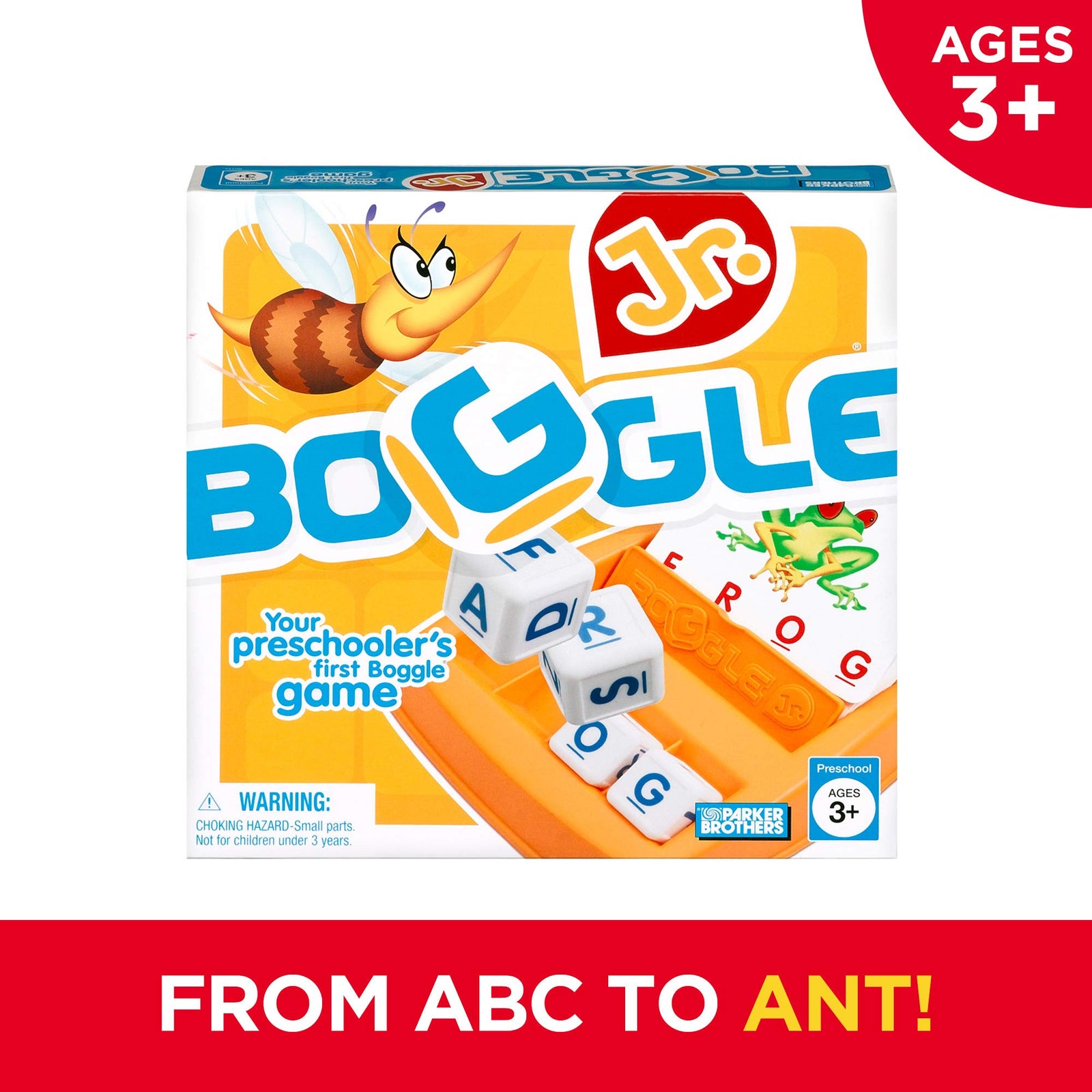 Boggle Junior, Preschool Game, First Boggle Game, Ages 3 and up (Amazon Exclusive)