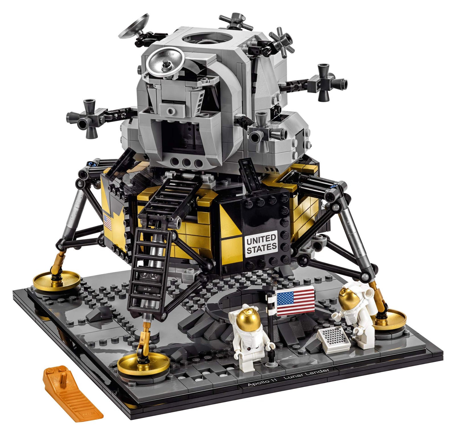 LEGO Creator Expert NASA Apollo 11 Lunar Lander 10266 Building Kit (1,087 Pieces)