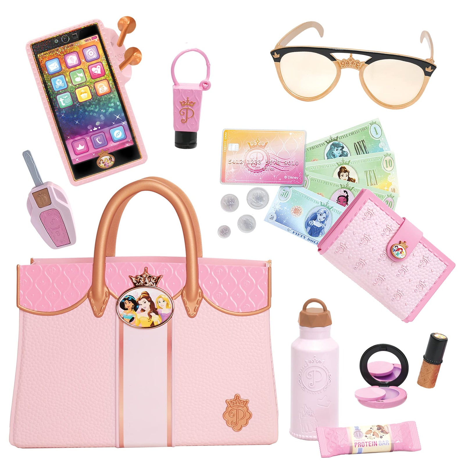 Disney Princess Style Collection Deluxe Tote Bag & Essentials [Amazon Exclusive]