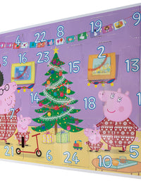2021 Peppa Pig Holiday Advent Calendar for Kids, 24-Pieces - Includes Family Character Figures & Accessories from The World of Peppa Pig - Toy Christmas Gift for Boys & Girls - Ages 2+
