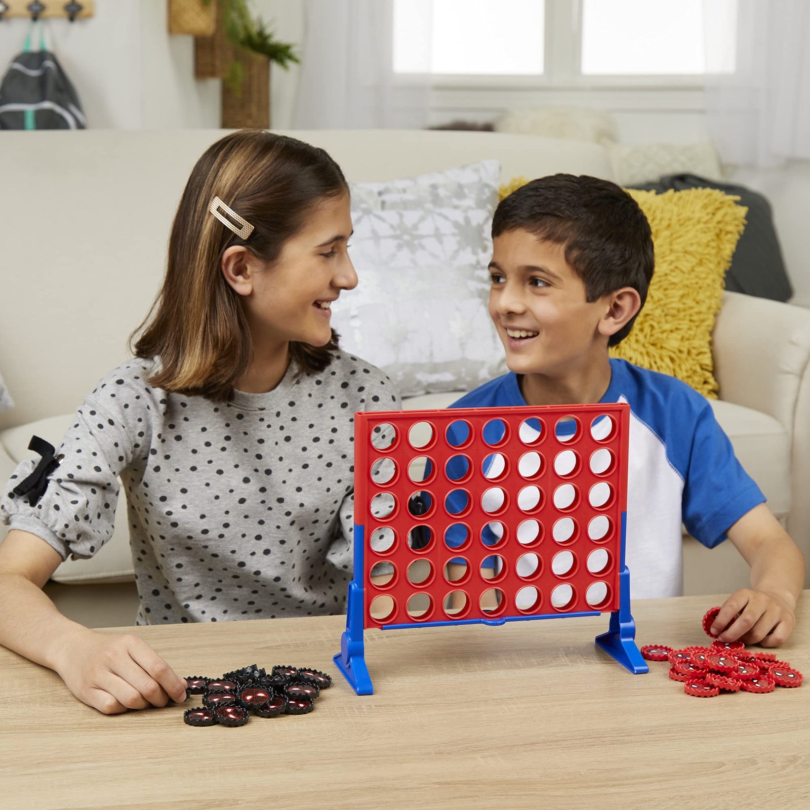 Hasbro Gaming Connect 4 Game: Marvel Spider-Man Edition, Connect 4 Gameplay, Strategy Game for 2 Players, Fun Board Game for Kids Ages 6 and Up (Amazon Exclusive)