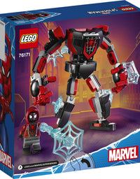 LEGO Marvel Spider-Man Miles Morales Mech Armor 76171 Collectible Construction Toy, New 2021 (125 Pieces)
