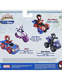 Marvel Spidey and His Amazing Friends Ghost-Spider Action Figure and Copter-Cycle Vehicle, for Kids Ages 3 and Up , Black
