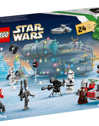 LEGO 75307 Star Wars Advent Calendar 2021，Collectible Toys from The Mandalorian(335 Pieces)
