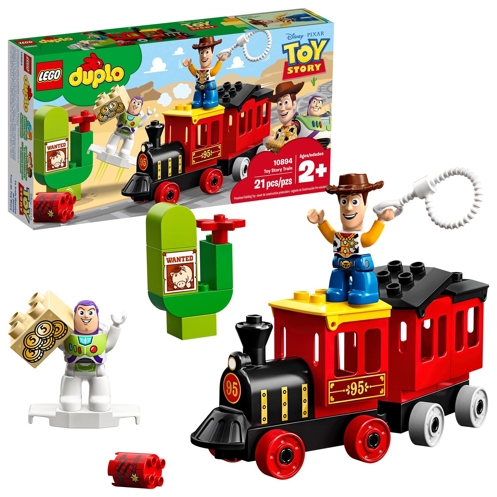 LEGO DUPLO l Disney•Pixar Toy Story Train 10894 Building Bricks (21 Piece)