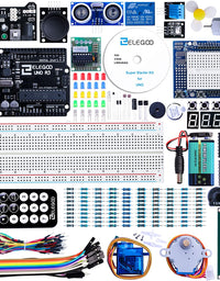 ELEGOO UNO Project Super Starter Kit with Tutorial and UNO R3 Compatible with Arduino IDE
