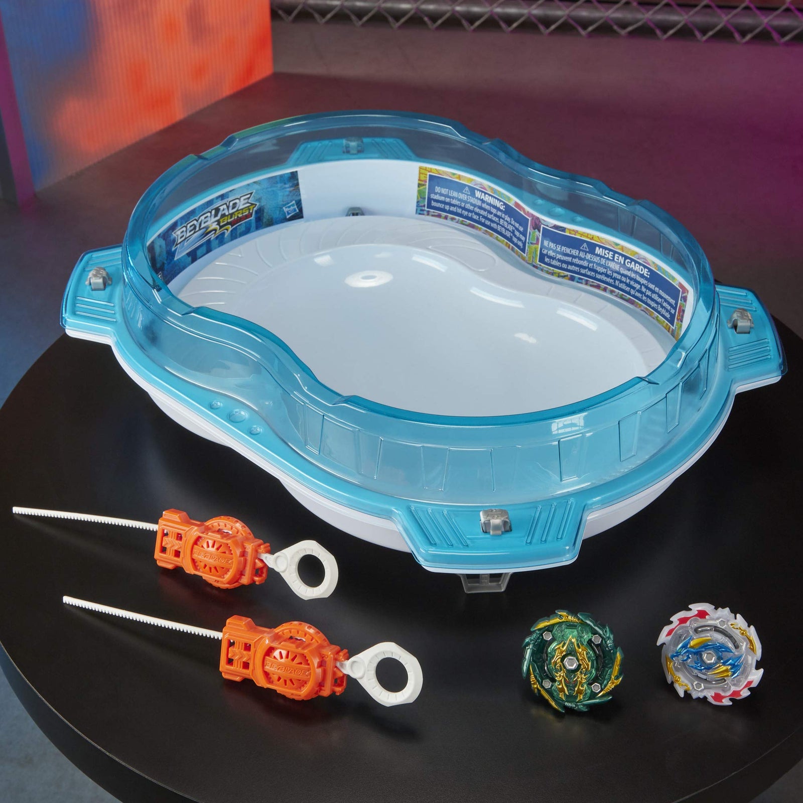 Beyblade Burst Rise Hypersphere Vertical Drop Battle Set -- Complete Set with Beystadium, 2 Battling Top Toys and 2 Launchers, Ages 8 and Up (Amazon Exclusive)
