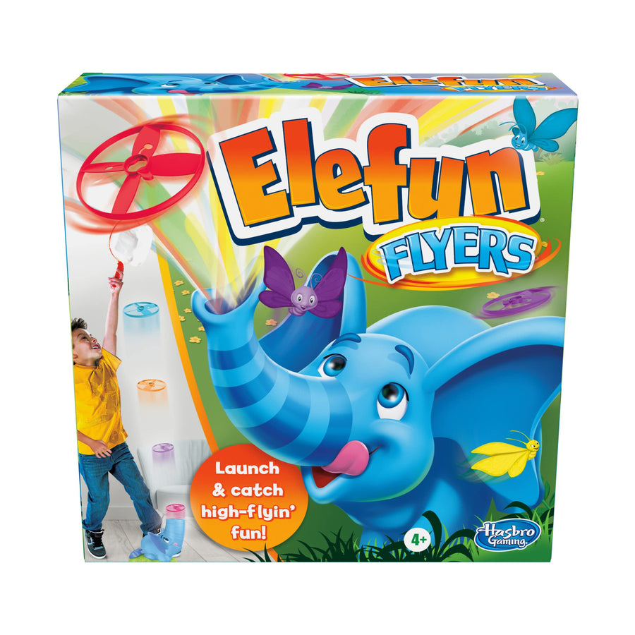 Elefun Flyers Butterfly Chasing Game for Kids Ages 4 and Up, Active Game for 1-3 Players