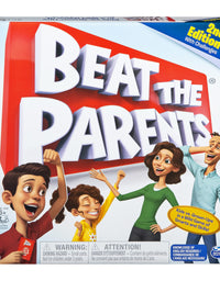 Spin Master Games Beat The Parents, Family Board Game of Kids vs. Parents with Wacky Challenges (Edition May Vary), Multicolor
