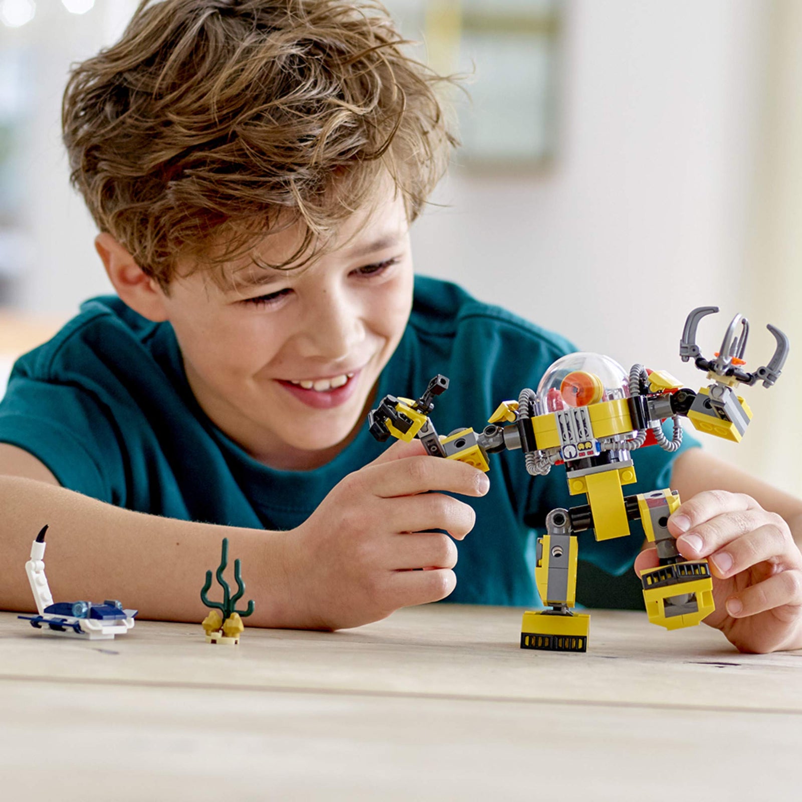LEGO Creator 3in1 Underwater Robot 31090 Building Kit (207 Pieces)