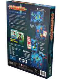Pandemic Board Game (Base Game) | Family Board Game | Board Game for Adults and Family | Cooperative Board Game | Ages 8+ | 2 to 4 players | Average Playtime 45 minutes | Made by Z-Man Games
