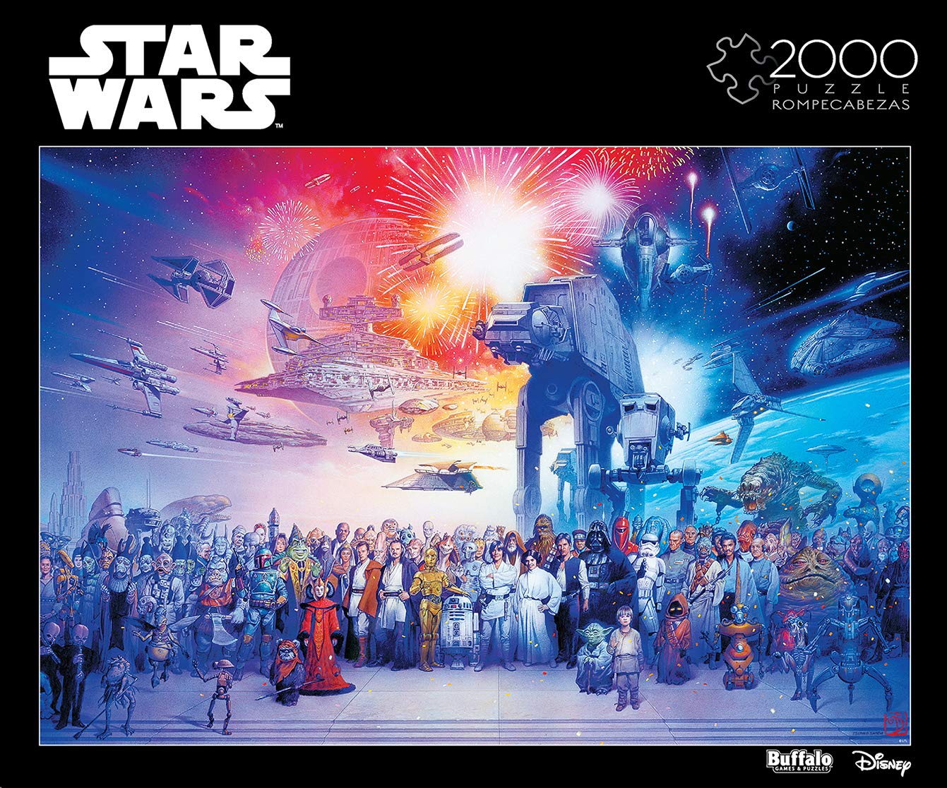 Star Wars - You were The Chosen One - 2000 Piece Jigsaw Puzzle