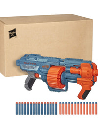 NERF Elite 2.0 Shockwave RD-15 Blaster, 30 Darts, 15-Dart Rotating Drum, Pump-Action Slam Fire, Built-in Customizing Capabilities
