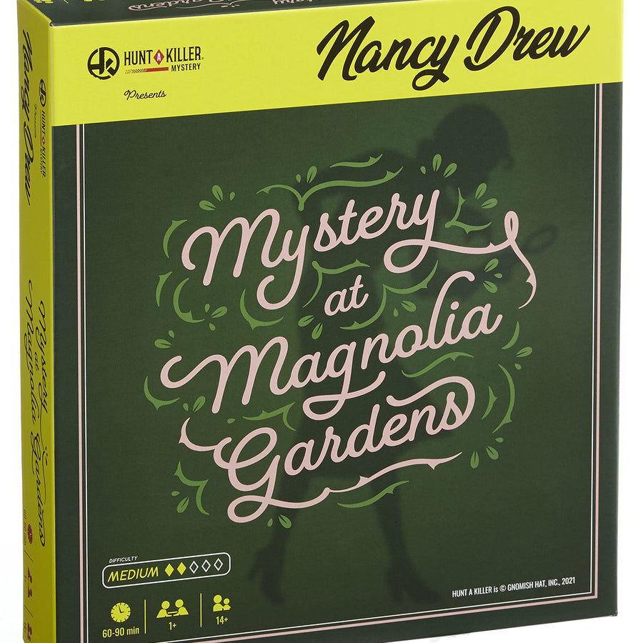 Hunt A Killer Nancy Drew - Mystery at Magnolia Gardens, Immersive Murder Mystery Game, Examine Evidence, Eliminate Suspects, Catch the Culprit, For Aspiring Detectives, Game Night, AMZ Exclusive
