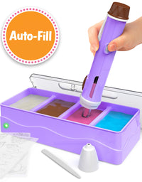 Real Cooking Chocolate Pen — Draw in Chocolate and DIY Your Own Baking Creations!
