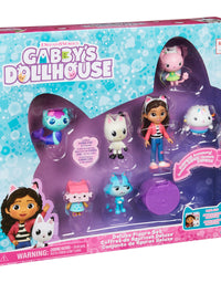 Gabby's Dollhouse, Deluxe Figure Gift Set with 7 Toy Figures and Surprise Accessory, Kids Toys for Ages 3 and up
