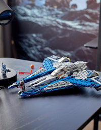 LEGO Star Wars Mandalorian Starfighter 75316 Awesome Toy Building Kit for Kids Featuring 3 Minifigures; New 2021 (544 Pieces)
