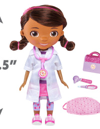 Disney Junior Doc McStuffins Wash Your Hands Singing Doll, With Mask & Accessories, by Just Play
