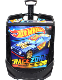 Hot Wheels 100-Car, Rolling Storage Case with Retractable Handle
