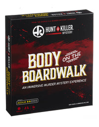 Hunt A Killer Body On The Boardwalk, Immersive Murder Mystery Game -Take on The Unsolved Case for Independent Challenge, Date Night, or with Family & Friends as Detectives for Game Night, Age 14+
