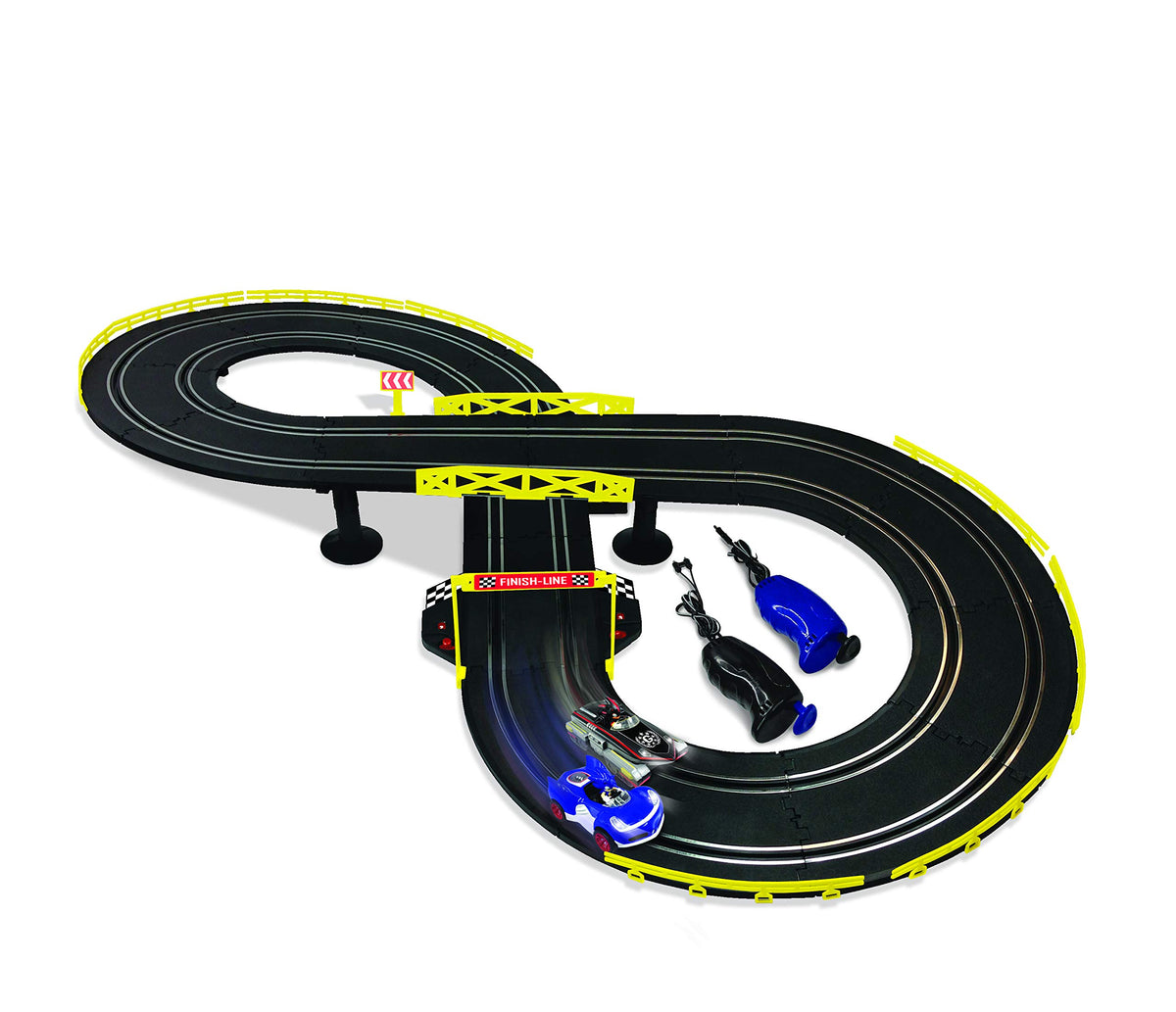 NKOK Sonic & Shadow RC Slot Car Set Race Set Vehicle gontham