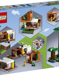 LEGO Minecraft The Modern Treehouse 21174 Giant Treehouse Building Kit Playset; Fun Toy for Minecraft-Gaming Kids; New 2021 (909 Pieces)

