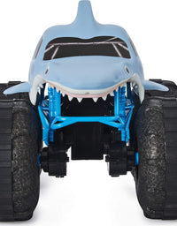 Monster Jam, Official Megalodon Storm All-Terrain Remote Control Monster Truck Toy Vehicle, 1:15 Scale
