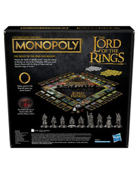Hasbro Gaming Monopoly: The Lord of The Rings Edition Board Game Inspired by The Movie Trilogy, Play as a Member of The Fellowship, for Kids Ages 8 and Up (Amazon Exclusive)
