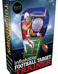 Inflatable Football Toss Target Party Game, Sports Toys Gear and Gifts for Kids Boys Girls and Family
