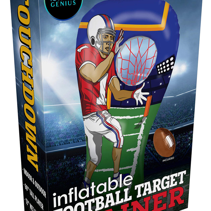 Inflatable Football Toss Target Party Game, Sports Toys Gear and Gifts for Kids Boys Girls and Family