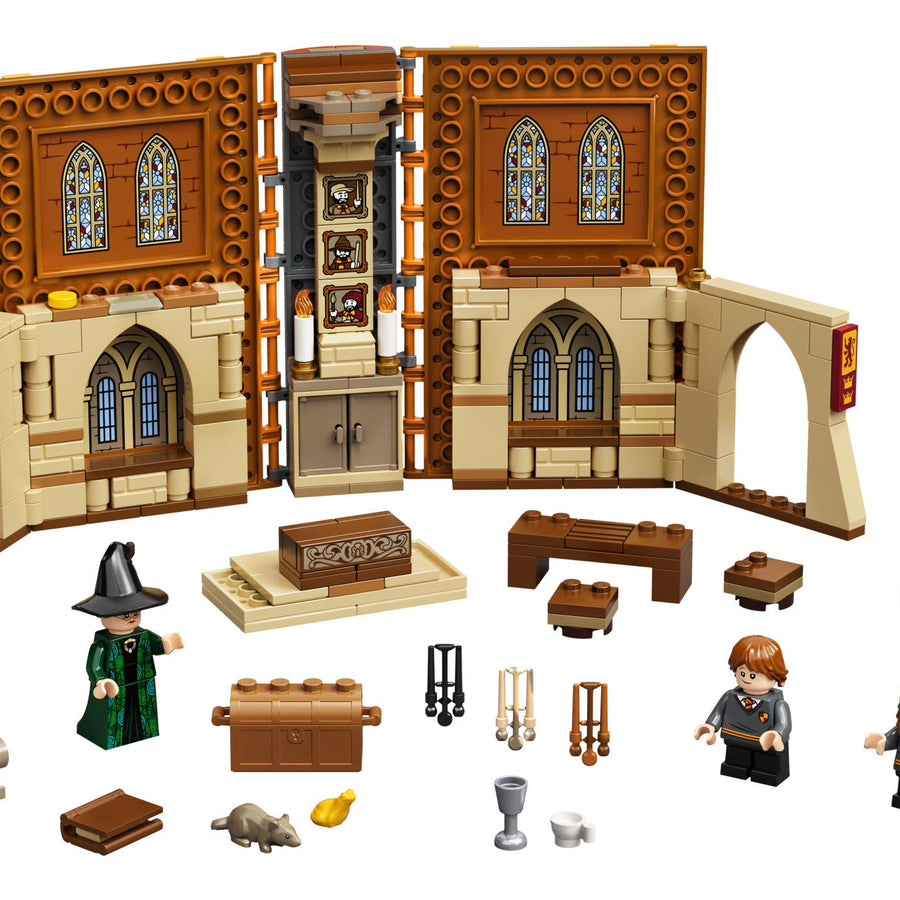 LEGO Harry Potter Hogwarts Moment: Transfiguration Class 76382 Professor McGonagall Room; Collectible Playset, New 2021 (241 Pieces)