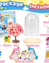 YOFUN Make Your Own Unicorn Night Light - Unicorn Craft Kit for Kids, Arts and Crafts Nightlight Project Novelty for Girl Age 4 to 9 Year Old, Unicorns Gifts for Girls
