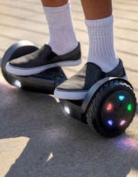 Jetson Spin All Terrain Hoverboard with LED Lights | Anti Slip Grip Pads | Self Balancing Hoverboard with Active Balance Technology | Range of Up to 7 Miles, Ages 13+
