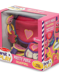 Melissa & Doug Pretty Purse Fill and Spill Soft Play Set Toddler Toy
