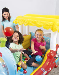 Bestway Fisher-Price Inflatable Ball Pit | Fun Train Theme | Indoor & Outdoor Play for Kids
